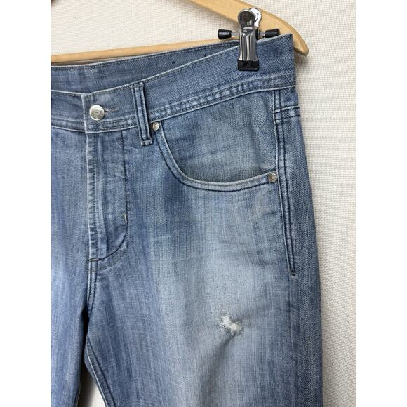 Vintage Jingo Jeans Men’s Size 36x30 Straight Leg Distressed - Picture 5 of 13